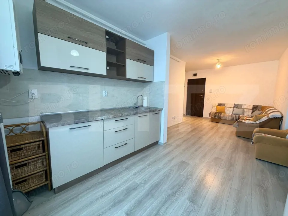 Apartament 2 camere, 37 mp + terasă 25 mp, finisat, Grigorescu–Tăietura Turcului