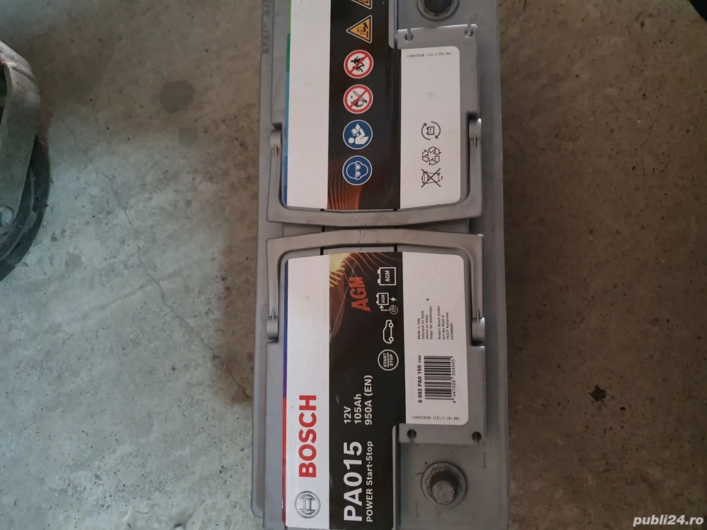 Acumulator BOSCH cu start - stop