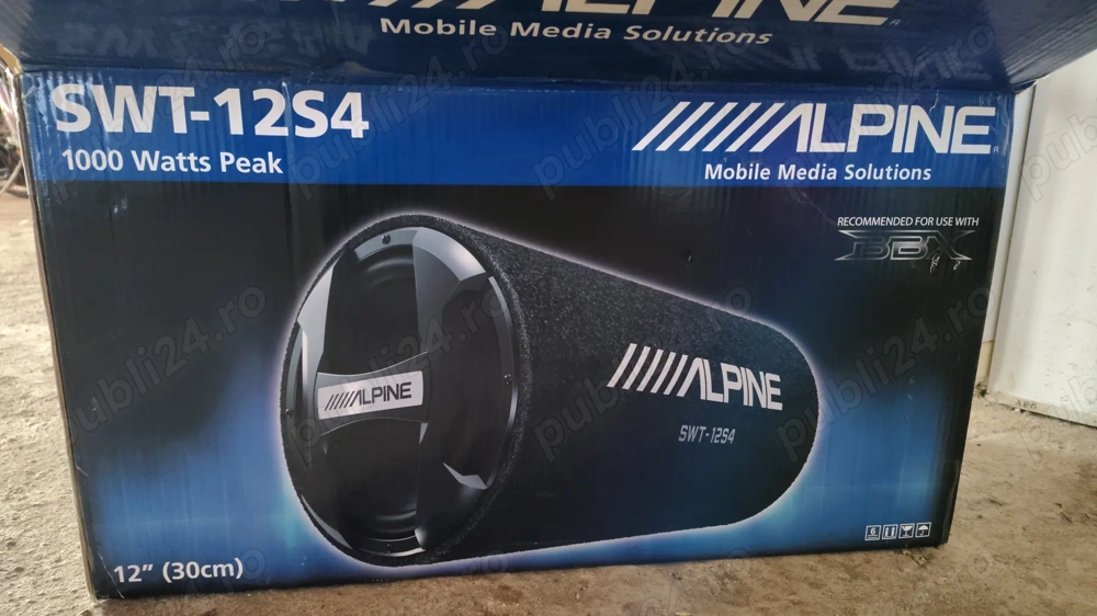 Vând Tub de Bass Alpine Nou