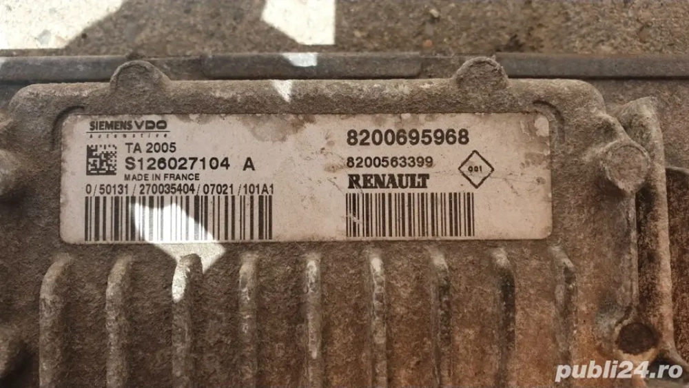 ECU Calculator Motor Renault Megane 2/Scenic 2 1.9 dci automat