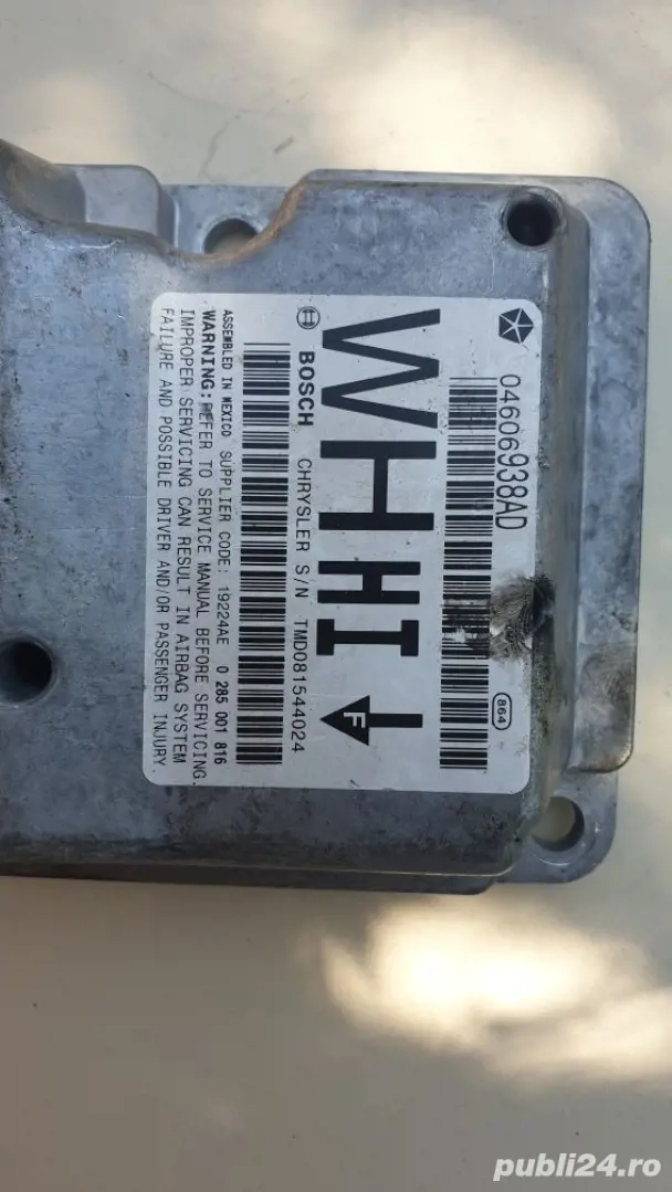 Calculator Airbag Jeep Grand Cherokee 3.0 crd