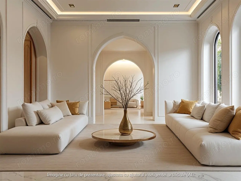 Apartament  de vanzare 4 camere si curte  Domnesti