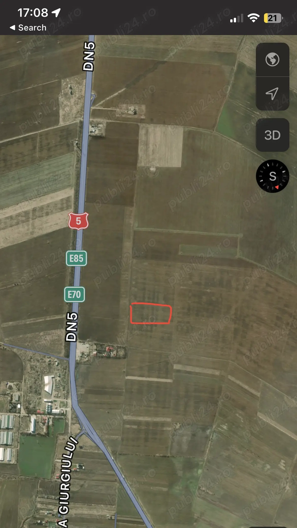 VÂND TEREN Intravilan Agricol 2 Hectare