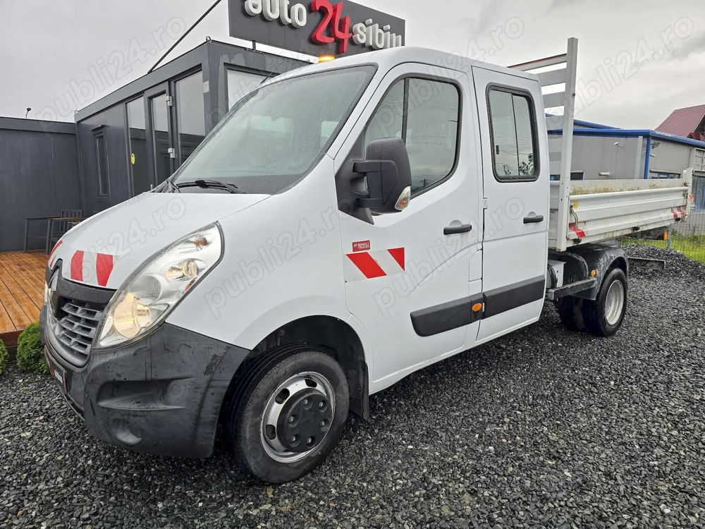 Renault Master 6 loc. basculabila. 2018. vanz. SEAP  SICAP, TVA deductibil