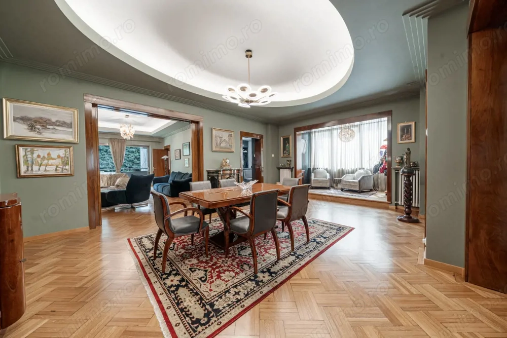 Reședință 227mp*Etaj 1/2 in vilă interbelică*Eleganță modernă*Credit ipotecar*