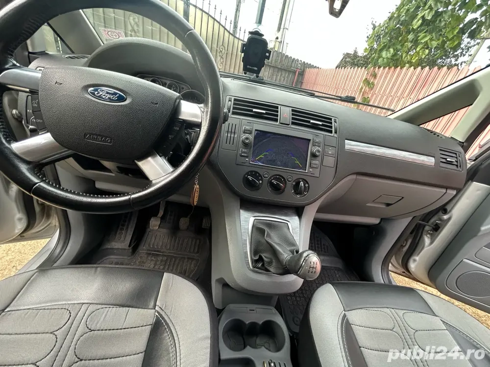 Se vinde Ford C-Max 2008, motor 1.6 TDCi diesel, 90 CP și  215 Nm cuplu, un motor fiabil și economic