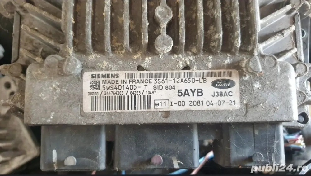 ECU Calculator Motor Ford Fiesta V 1.4 tdci