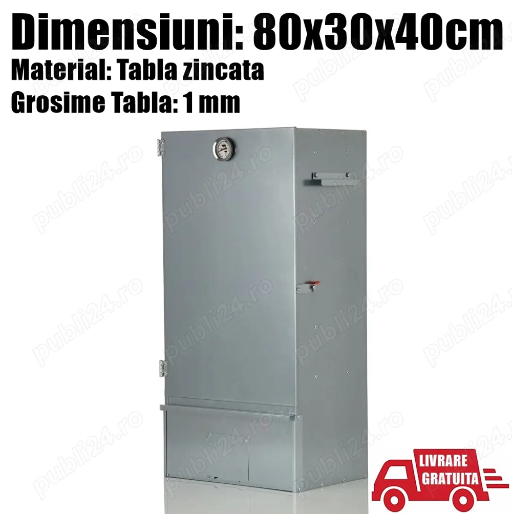 Afumatoare Carnat Carne Branza Peste Alimente Clisa 80x30x40cm LIVRARE GRATUITA