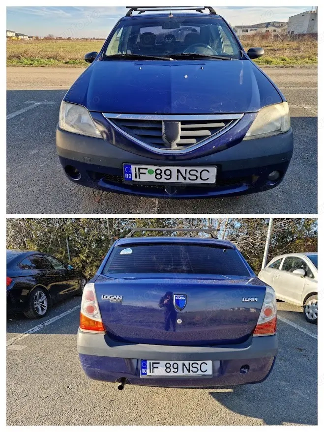 Dacia Logan 1.4 MPI   2006   (Înmatriculată   Funcțională (nu are itp) parbriz ciobit)