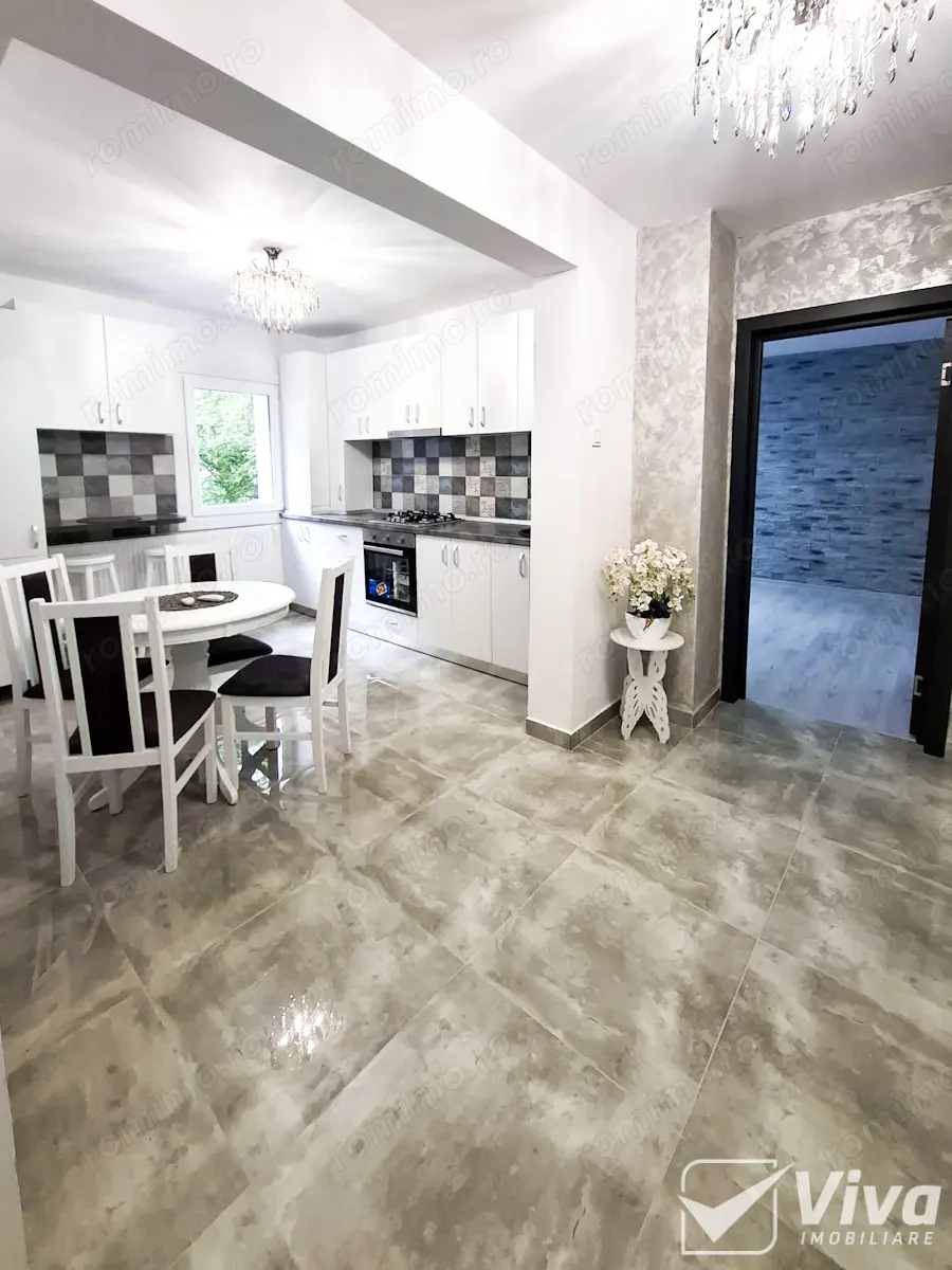 Piata Dacia   zona Comat Towers | Apartament 2 Camere, 54 MP, Etaj 1, Recent Renovat