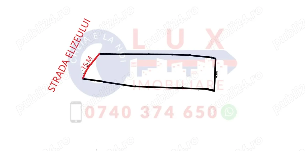 ID 7498 Teren INTRAVILAN - Strada Elizeului