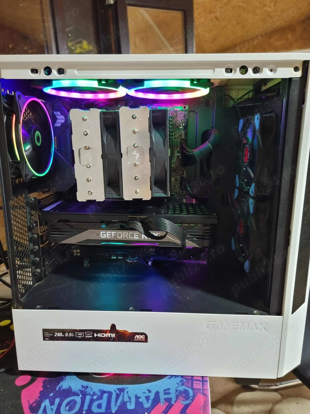 PC Gaming I7 12700K, 32gb ddr4, SSD 500gb, RTX 3070ti, RGB Wi-fi,b