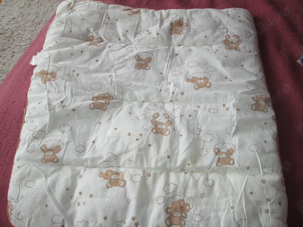 plapumioara cu ursuleti bebe 80 80cm