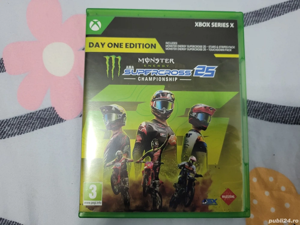 Joc Supercross25 Supercros2025 xbox series,The Crew2xbox one merge si pe xbox series,Fc24Fifa2024Pc 