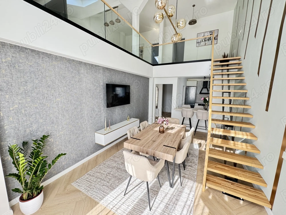 Penthouse 5 camere, 3 bai, intabulat - 130. mp