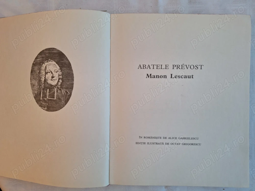 Abatele Prevost - Manon Lescaut