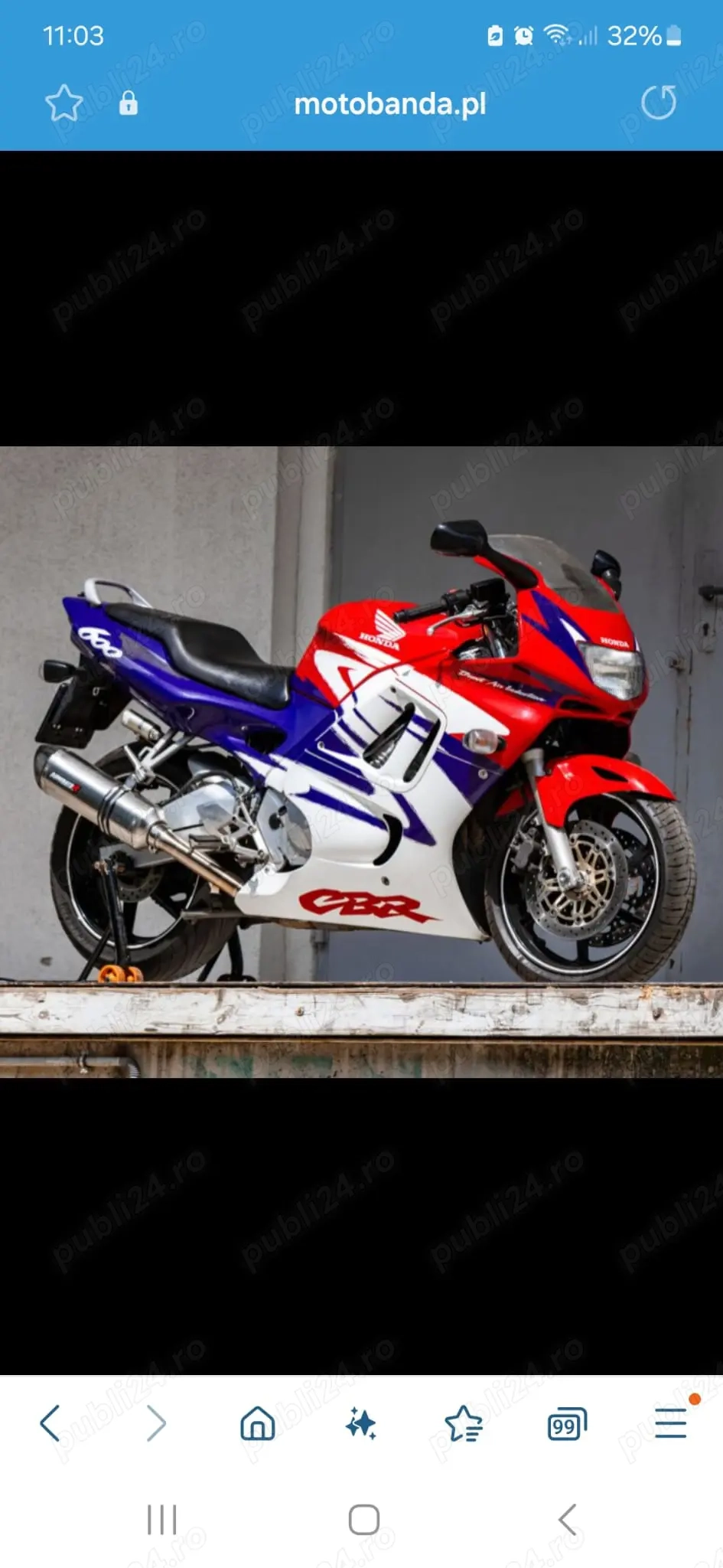 Carene Honda Cbr 600 F3