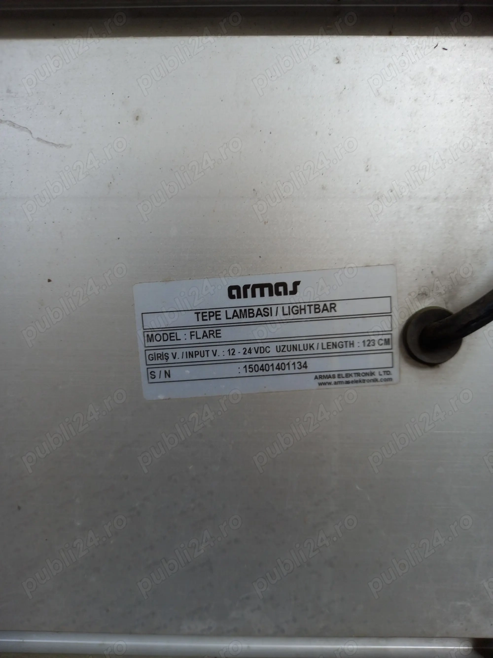 Girofar galben cu leduri