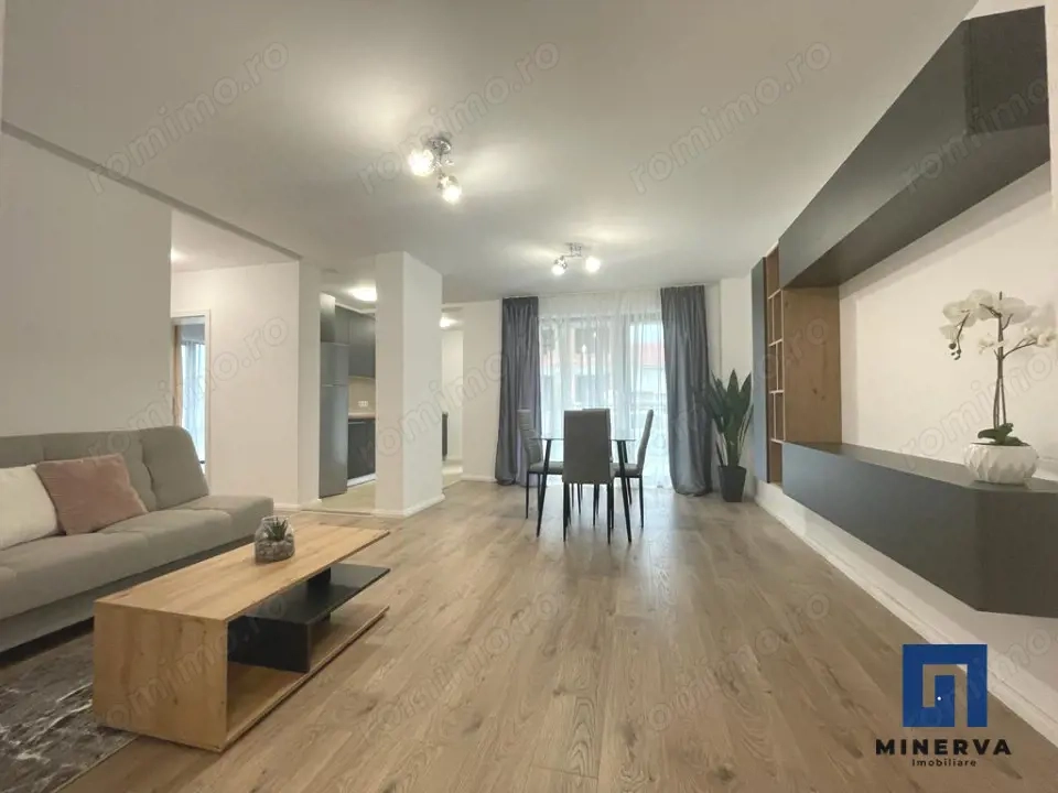 Comision 0%. Apartament modern 3 camere, parter, terasa, bloc nou, Braytim. 