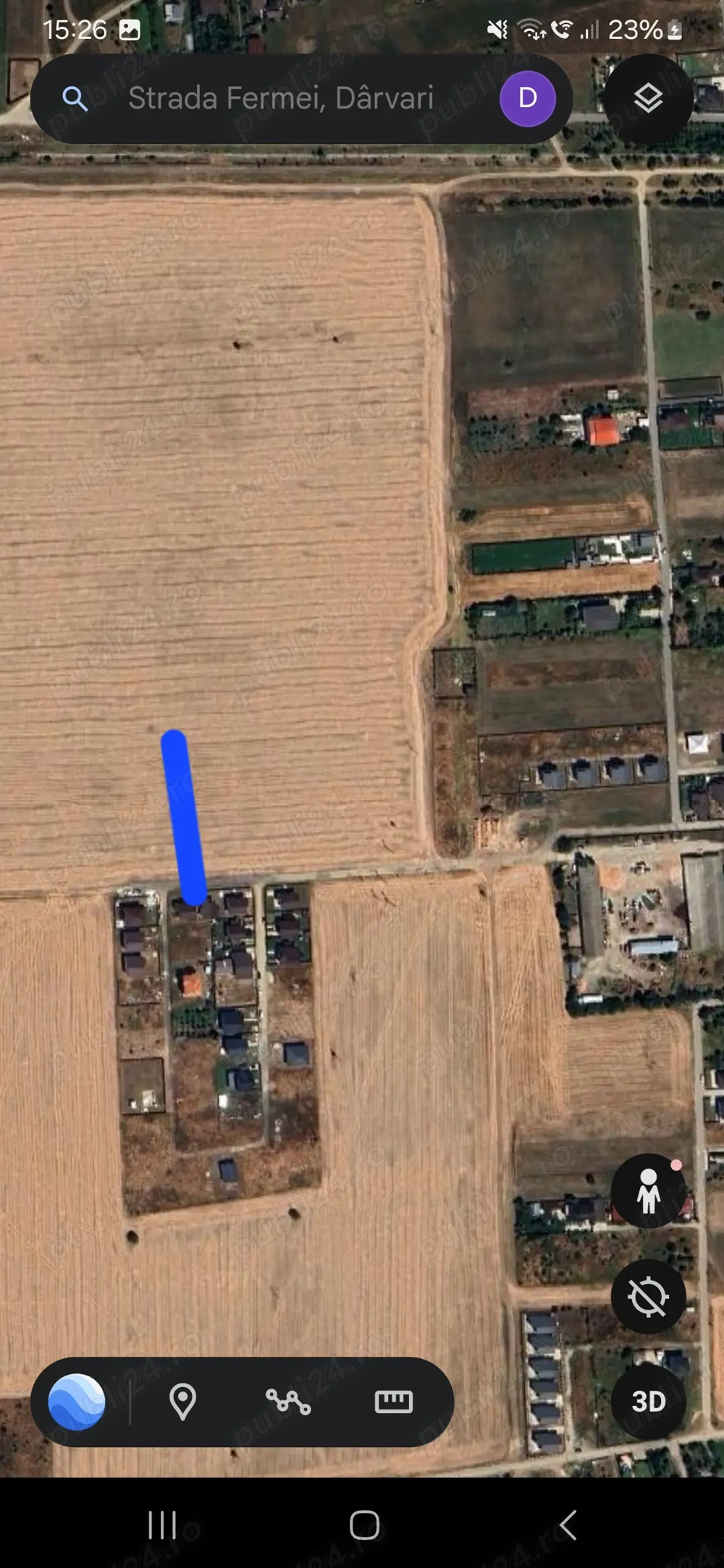 Teren 8000mp in Ciorogarla lângă București 