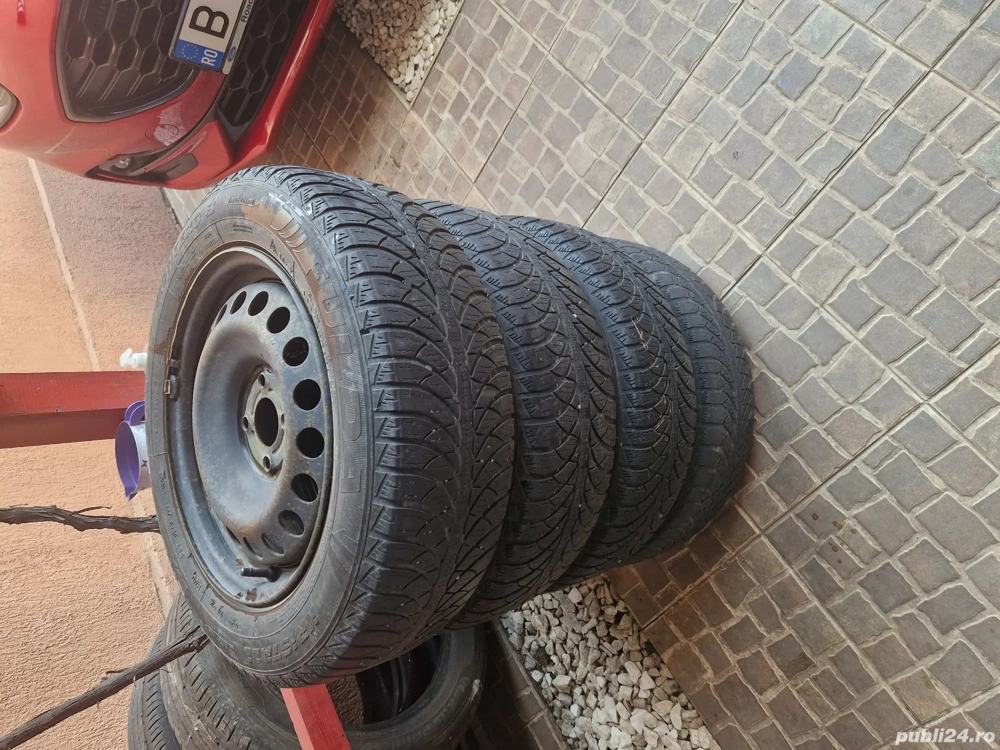 set jante cu anvelope iarna fulda 185 65 15