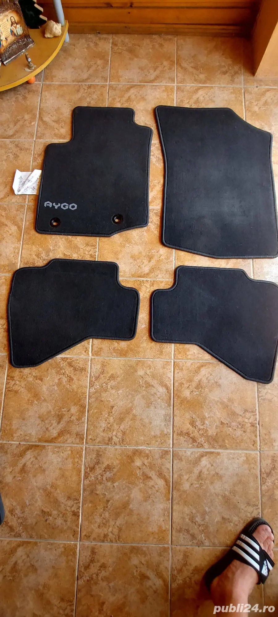 Covorase auto noi Toyota Aygo