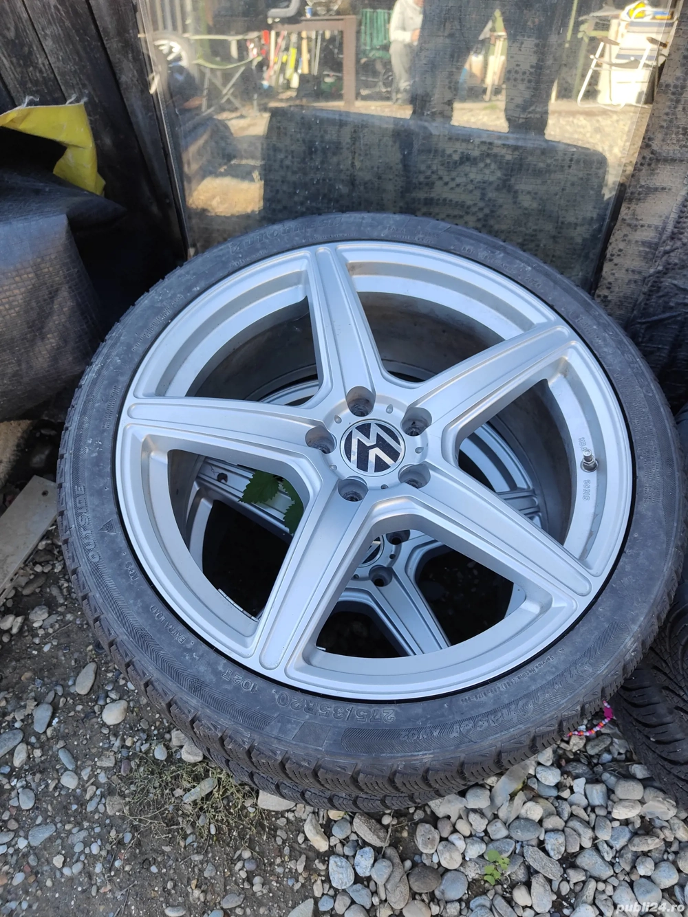 Cauciucuri iarna 5x120 pe 20' si VW pe 17'