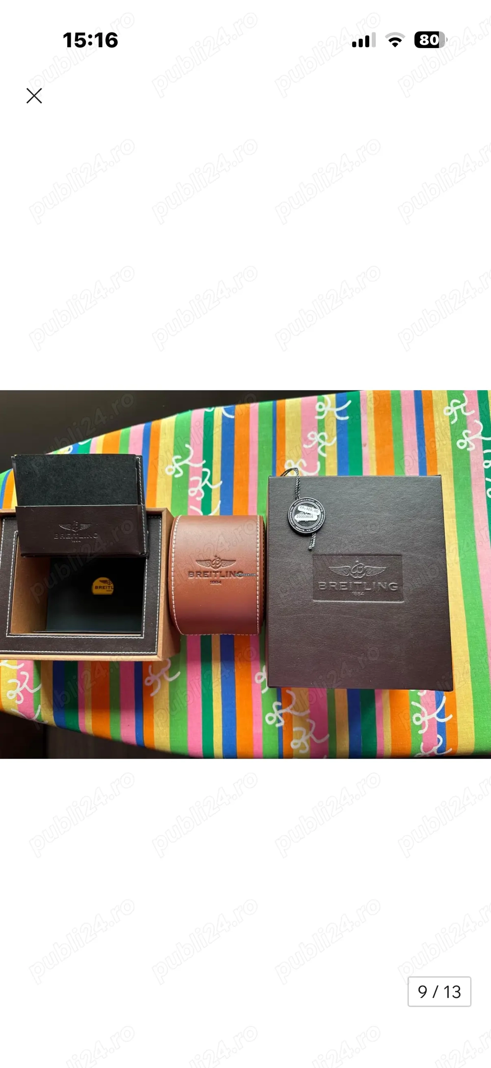 Vând ceas Breitling chronomat 44 original cu acte