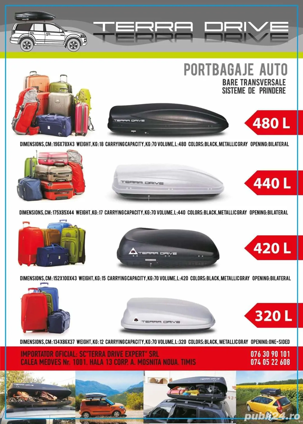 Vand cutie portbagaj!