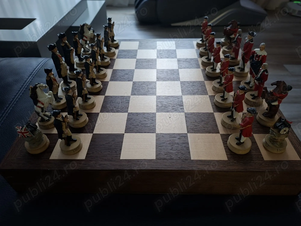 Set sah figurine plumb razboiul de independența