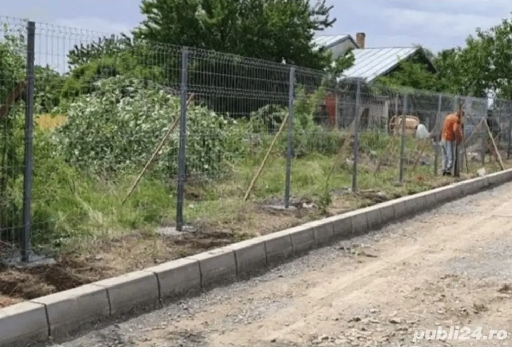 garduri din plasă bordurată