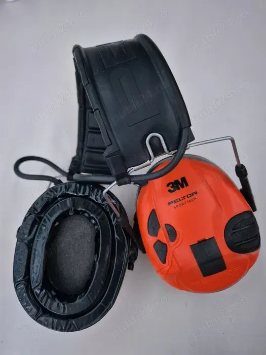 Căști de protecție 3M Peltor SportTac Hunter + Cablu PTT