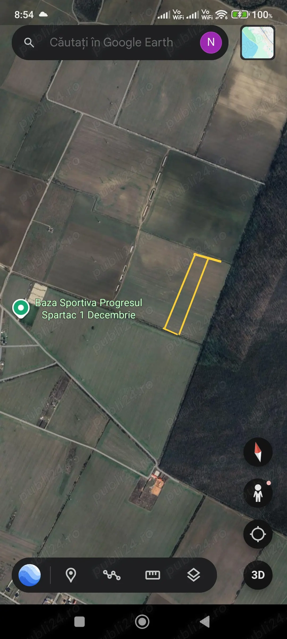 Teren 20.000mp 1 Decembrie 