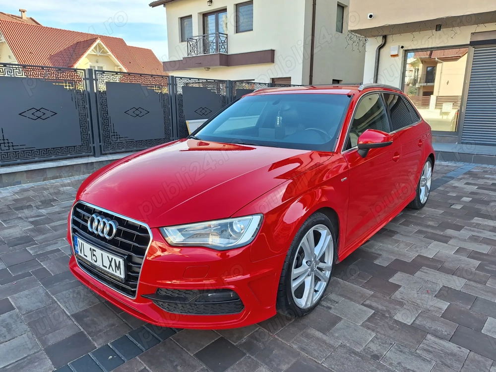 Audi A 3 S line de fabrica ,automata cu 1,4 benzina,scaune încălzite