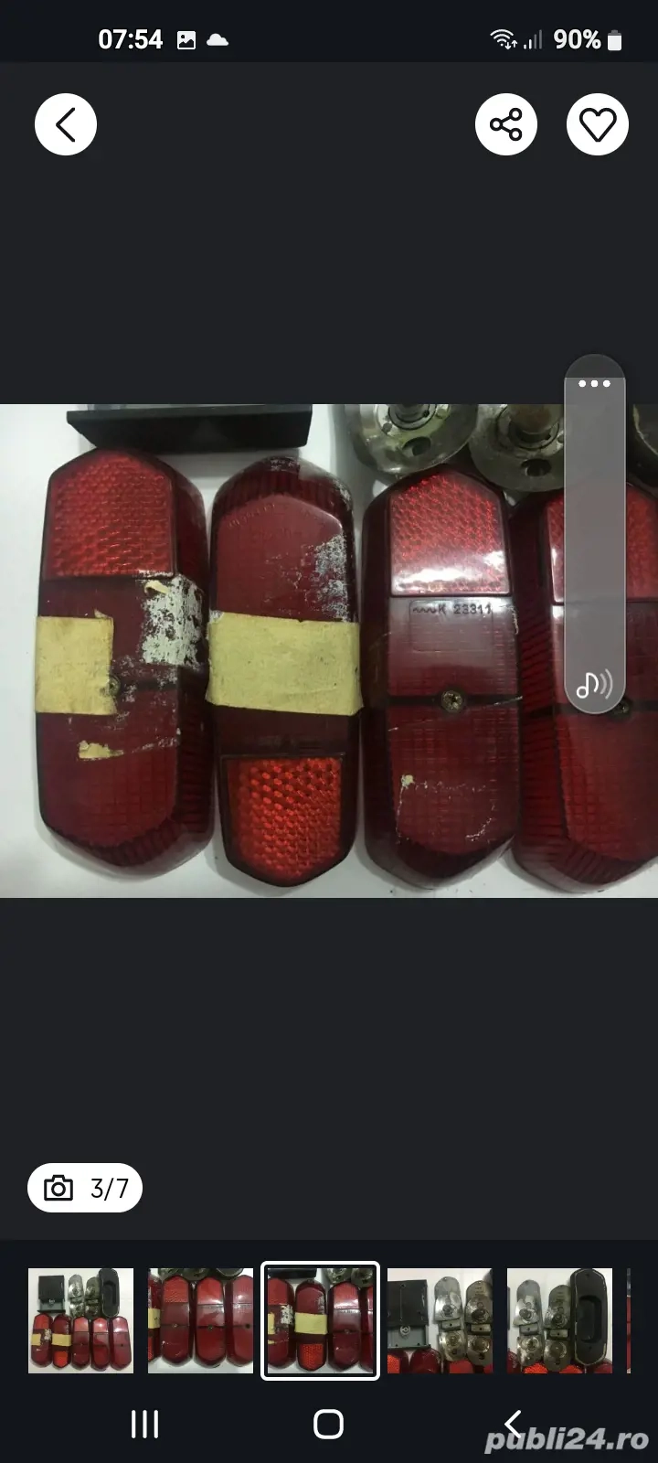 lampa stop NSU 4 Prinz 