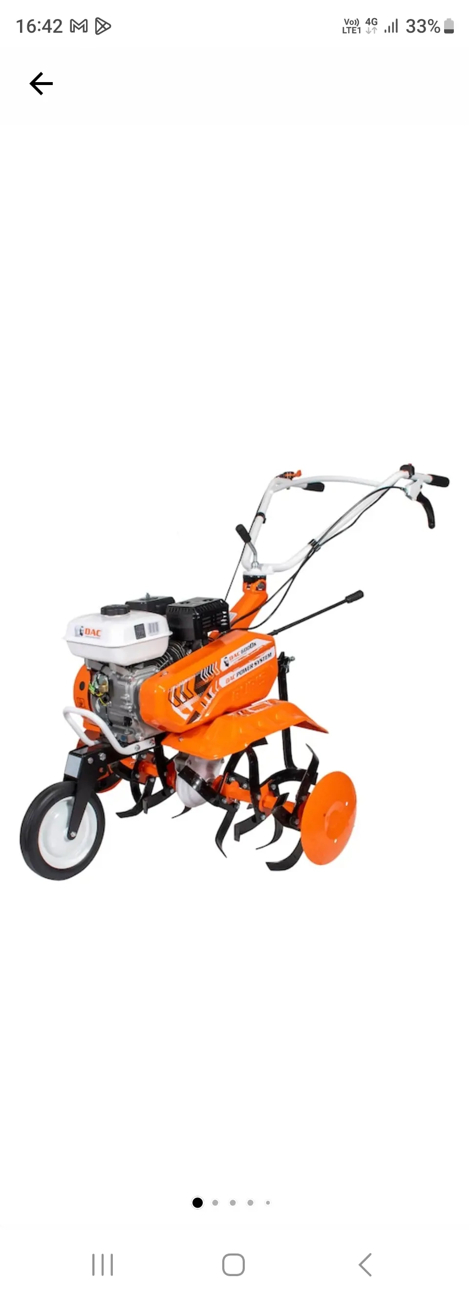 De vănzare motosapă pe penzină