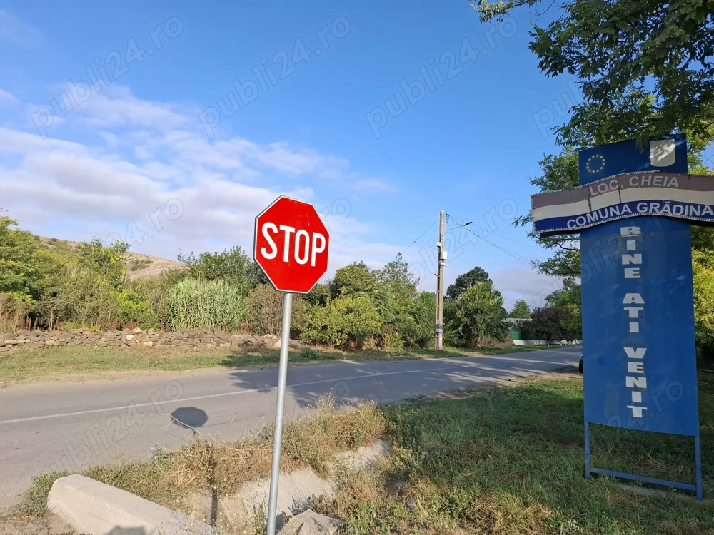 Vand teren intravilan cu potential turistic 4000 MP Cheia, Cheile Dobrogei, jud. Constanta