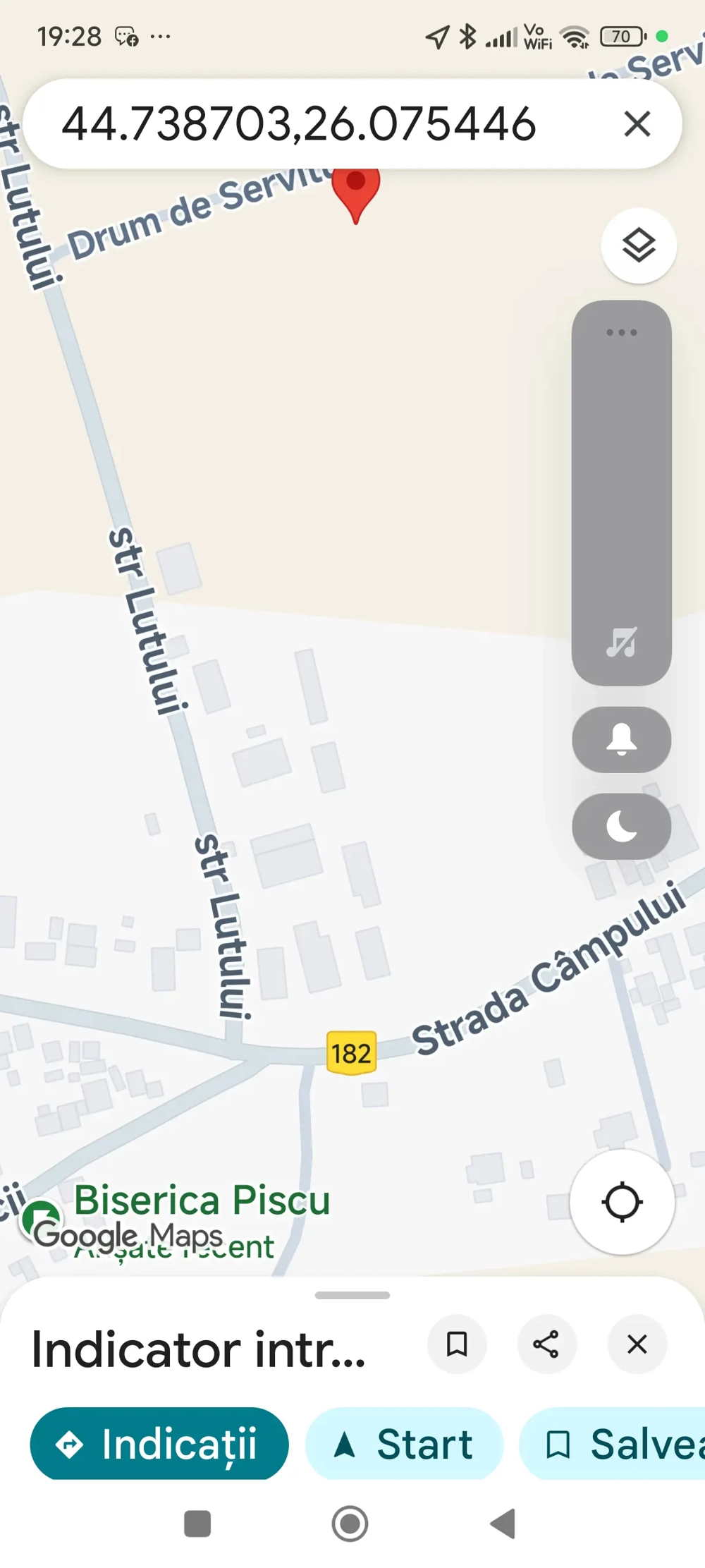 Teren intravilan Ciolpani Piscu Ilfov