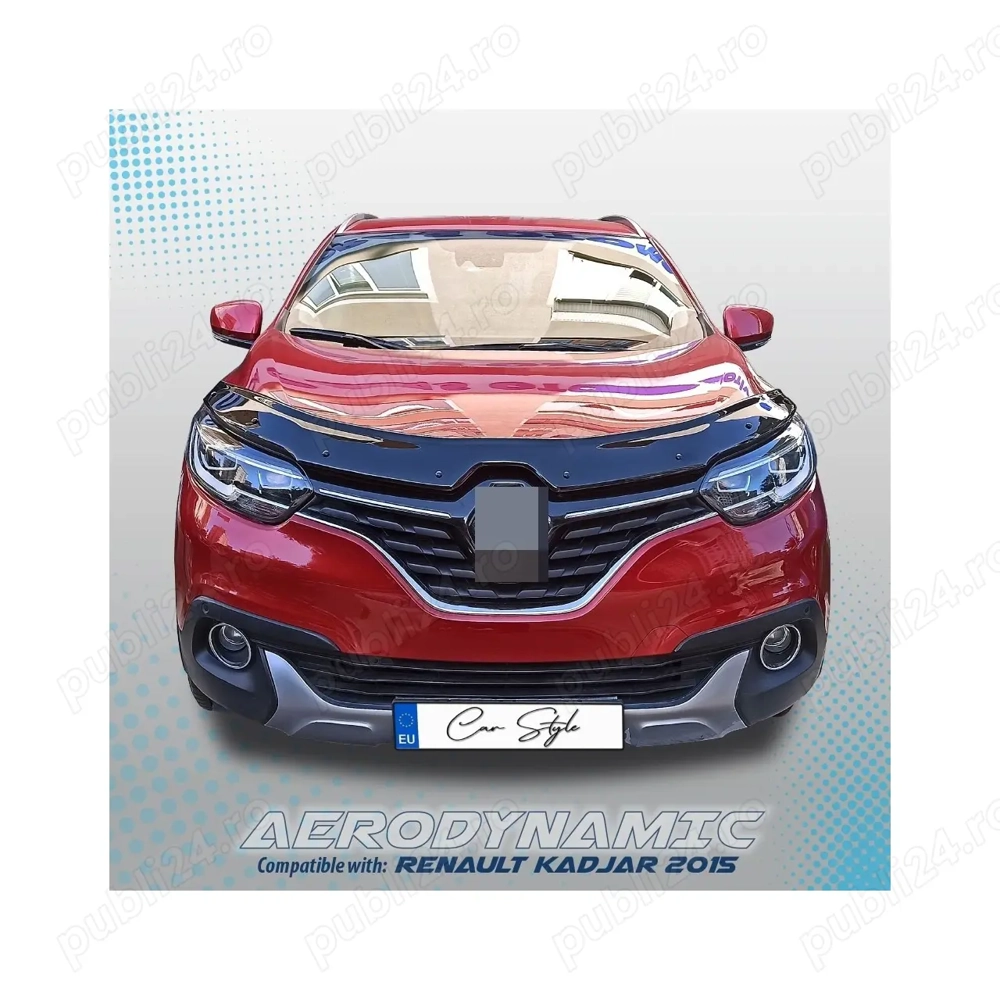Deflector capota compatibil Renault Kadjar 2015->