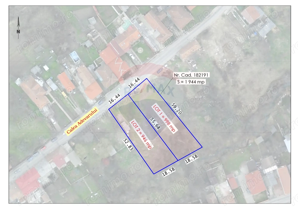 Teren intravilan, 1944 mp, de vânzare, Oradea, Strada Adevărului