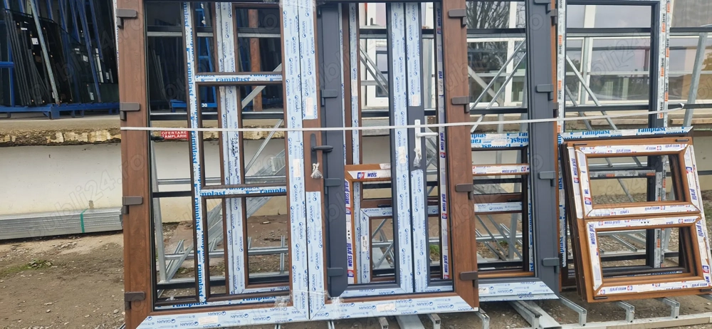 Tamplarie pvc cu geam termopan