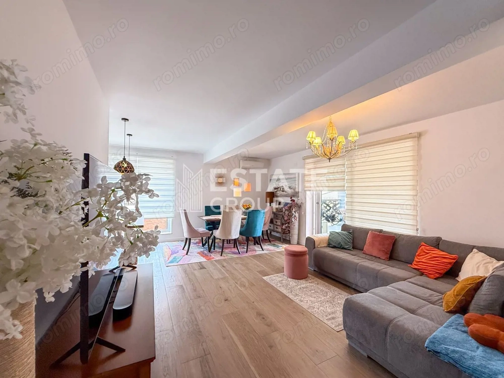 Penthouse Giroc, spatios, mobilat si utilat