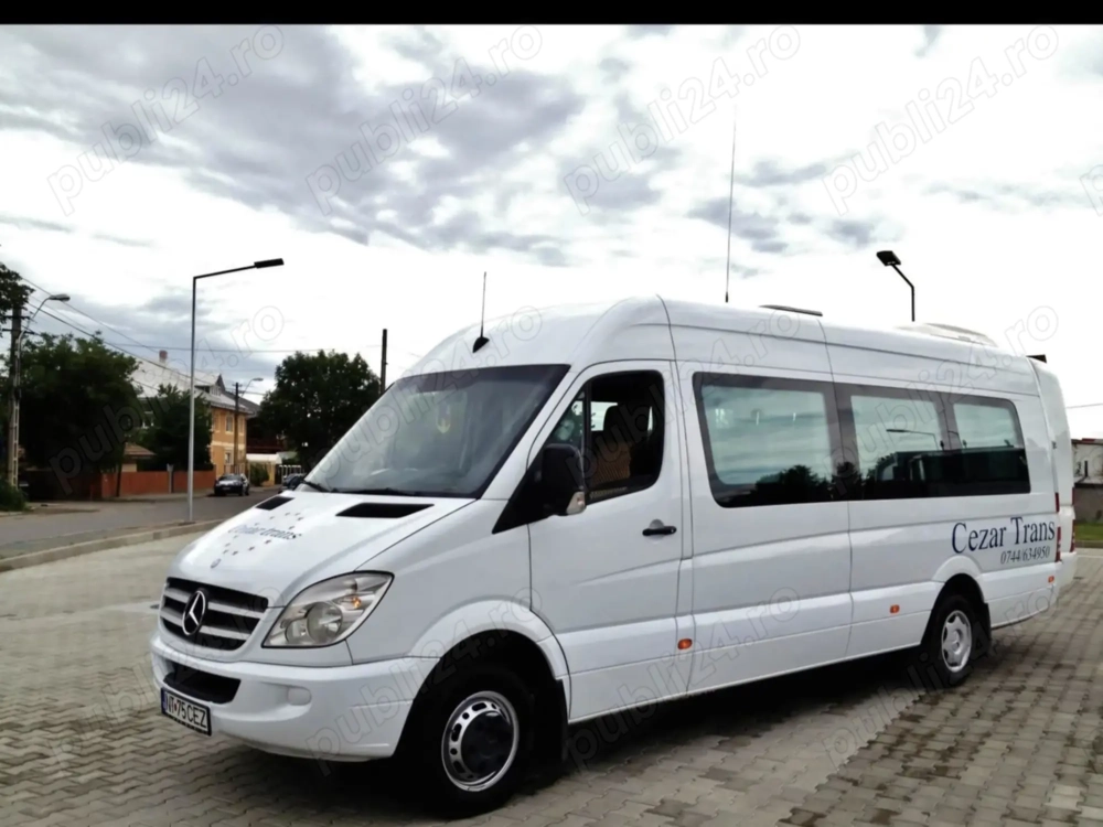mercedes sprinter 515 cu ghiozdan pentru bagaje