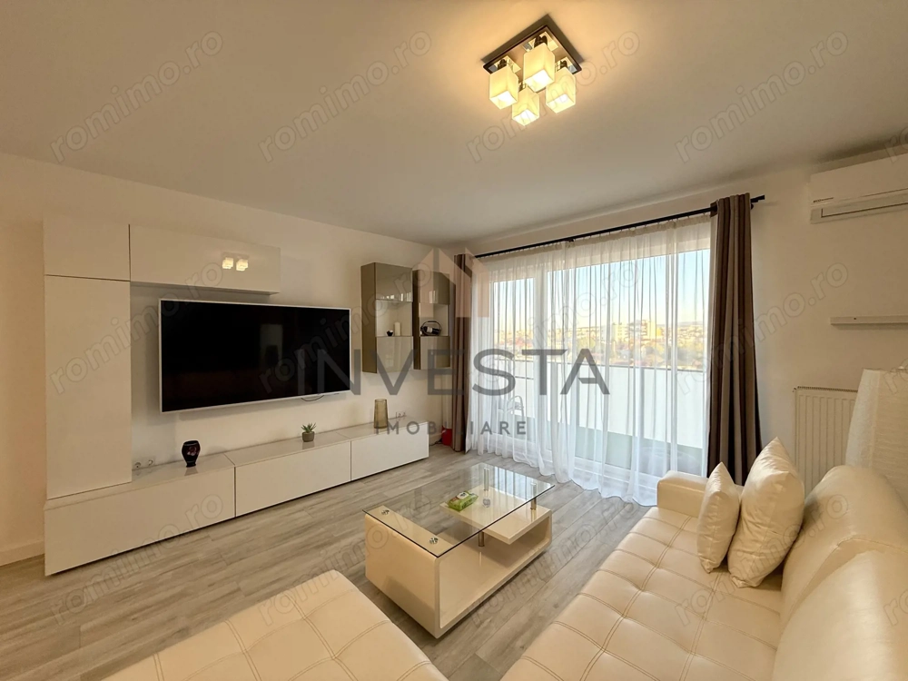 Apartament elegant cu 3 camere și terasă generoasă – zona centrală