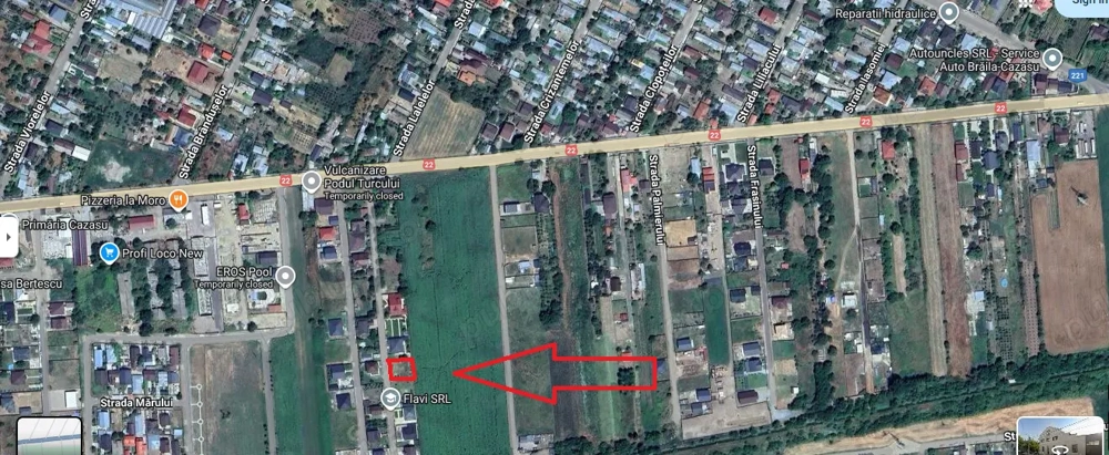 Teren Cazasu sup 500 mp 