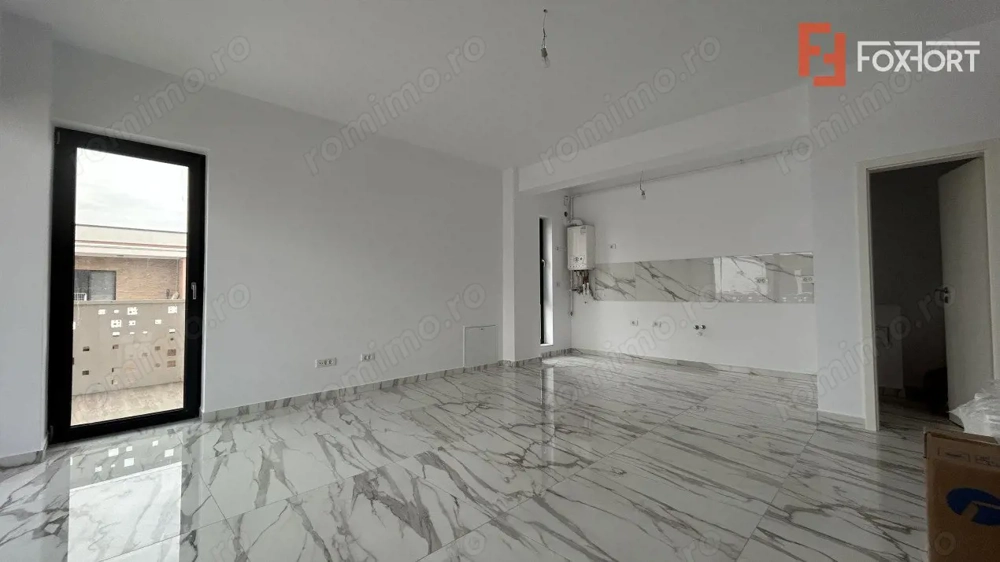 Apartament 2 camere, 59 mp open space + 18mp terasa, Giroc - ID V3527