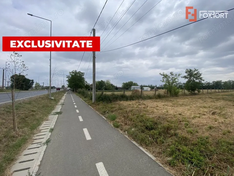 Teren intravilan Mosnita Noua cu front la soseaua principala - ID V3915
