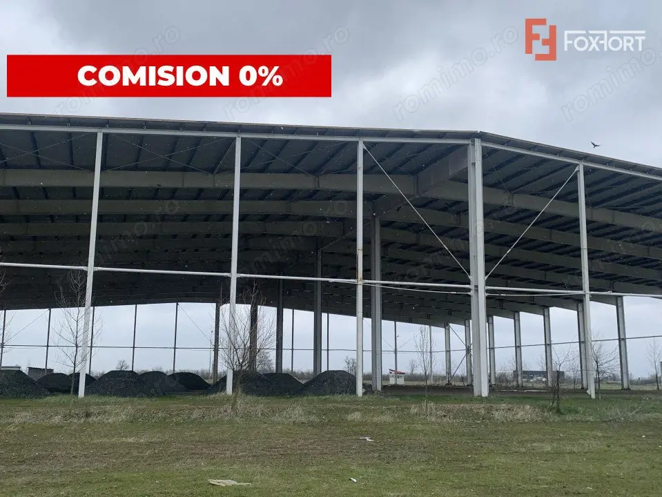 COMISION 0% Hala industriala 5500 mp utili zona de Nord Timisoara - ID V5143