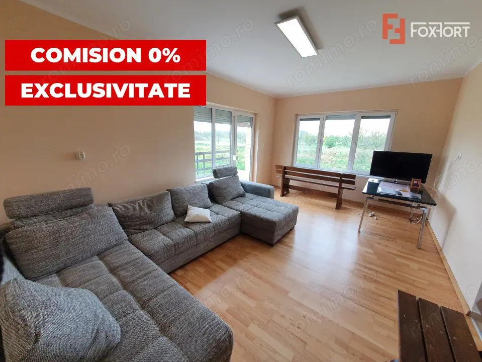 Vila cu 5 camere, 236 mp, teren 5805 mp, gaz, Brestea - Denta 