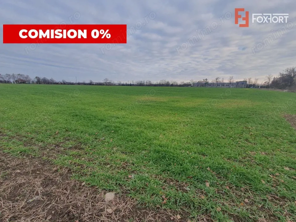 COMISION 0% Teren intravilan industrial 28.395 mp la sosea in Sag 